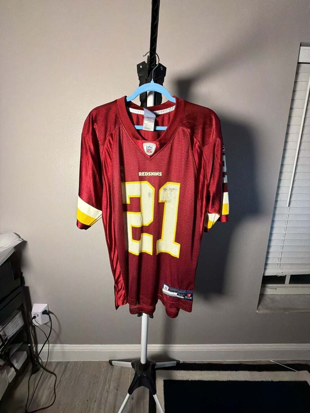Reebok Washington Redskins Sean Taylor #21 Jersey Size M Burgundy NFL Players
